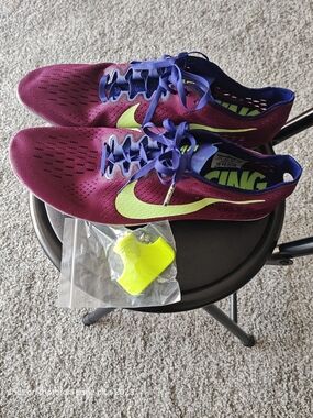Nike Zoom Victory Racing Track Cleats Purple Size 11.5 835997-600